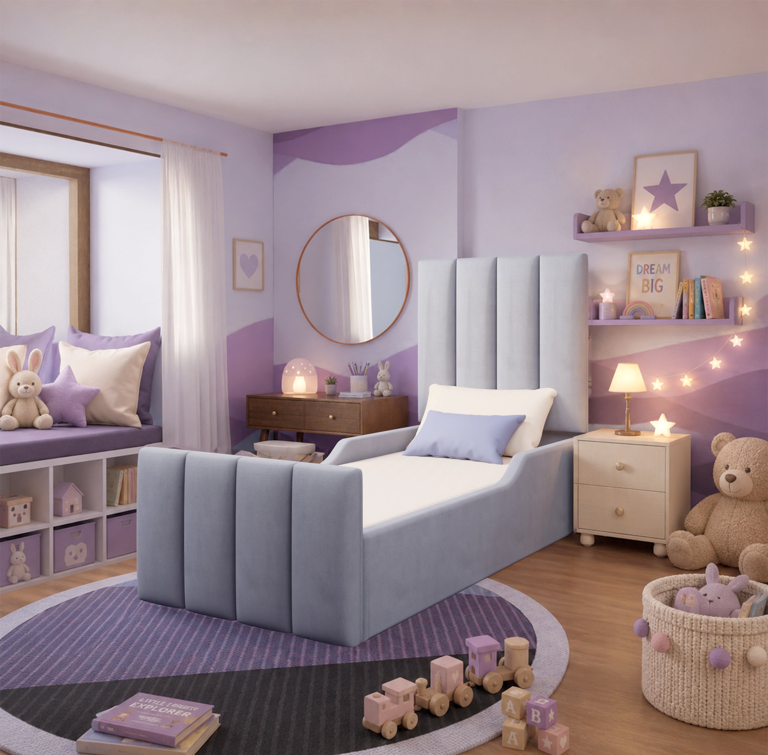 Kids Upholster Bed Frame (1)