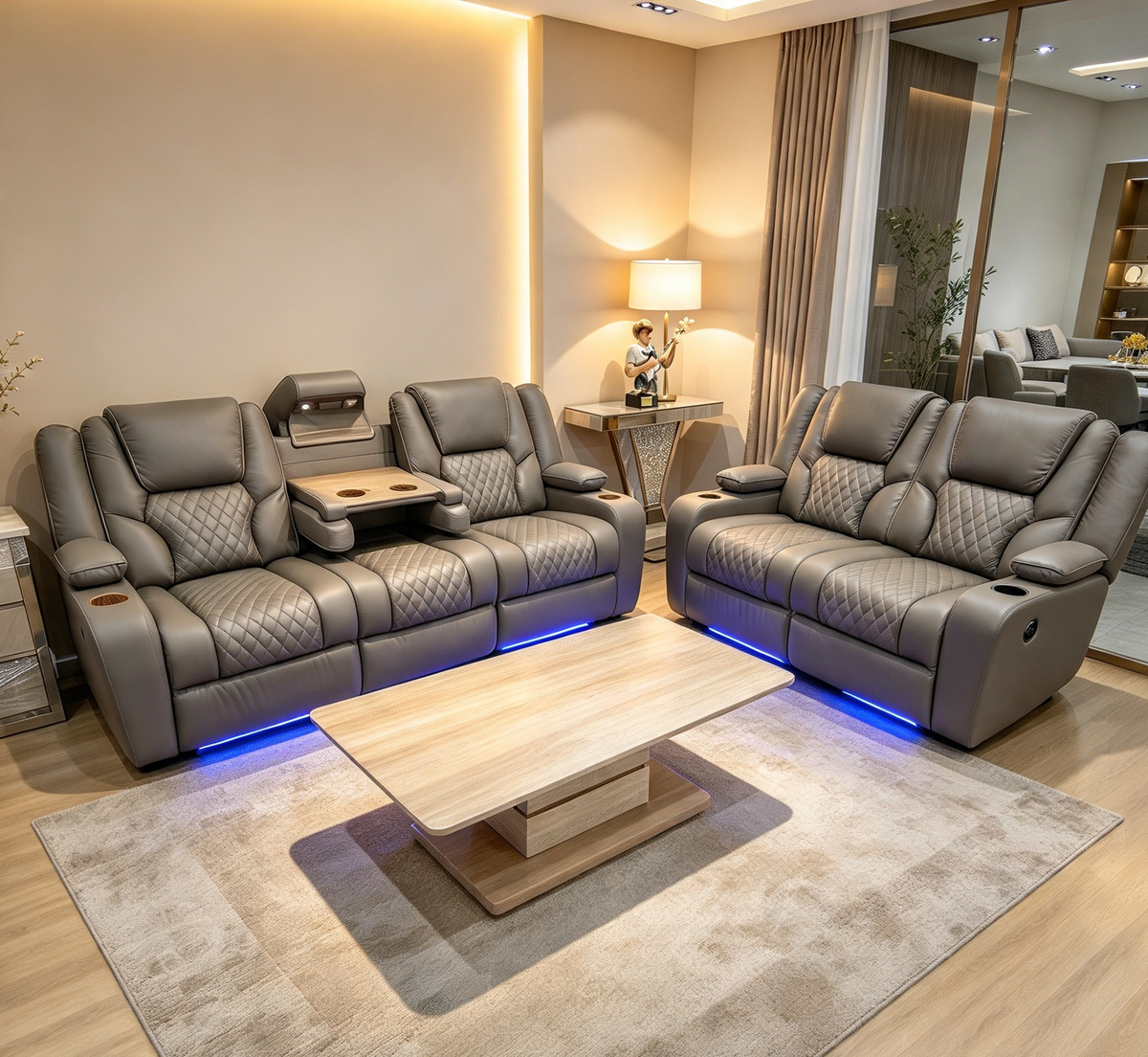 Benson Power Electric 3+2 Recliner Set