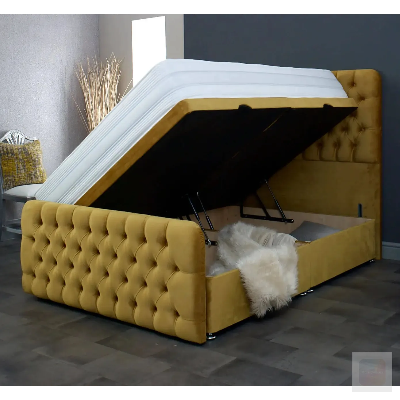 Colorado Side Lift Divan Ottoman Storage Bed