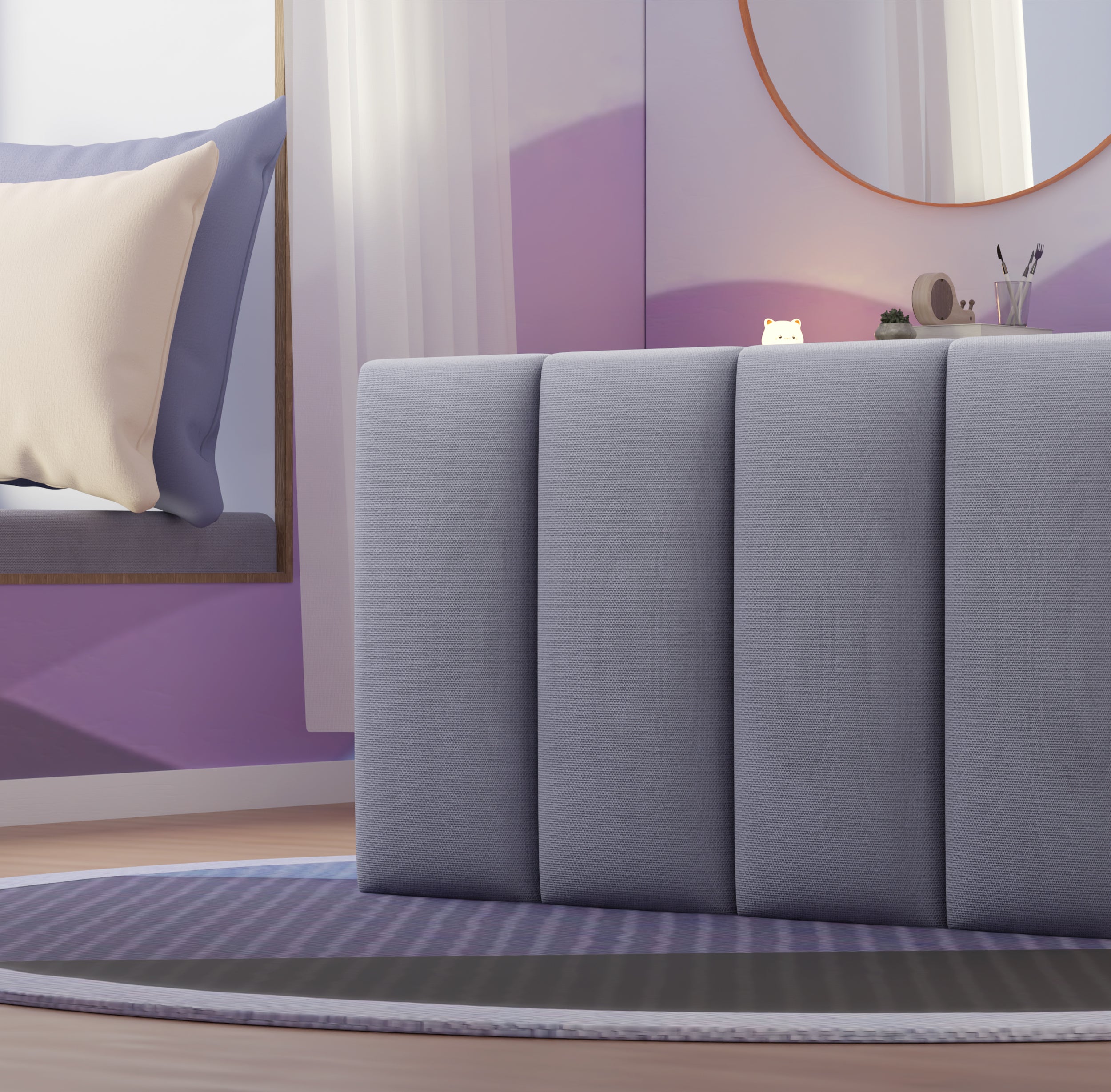 Kids Upholster Bed Frame (1)