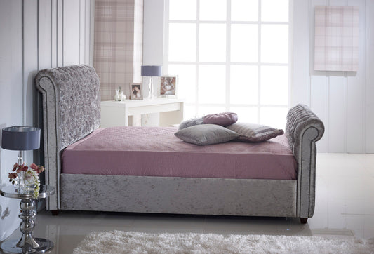 Chesterfield Bed Frame With Deep Buttoned Finish
