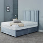 Dalton Divan Bed With 54" High Lined Headboard