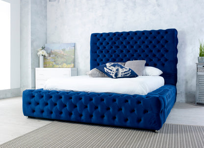 Harbour Thick Sides Buttoned Bed Frame