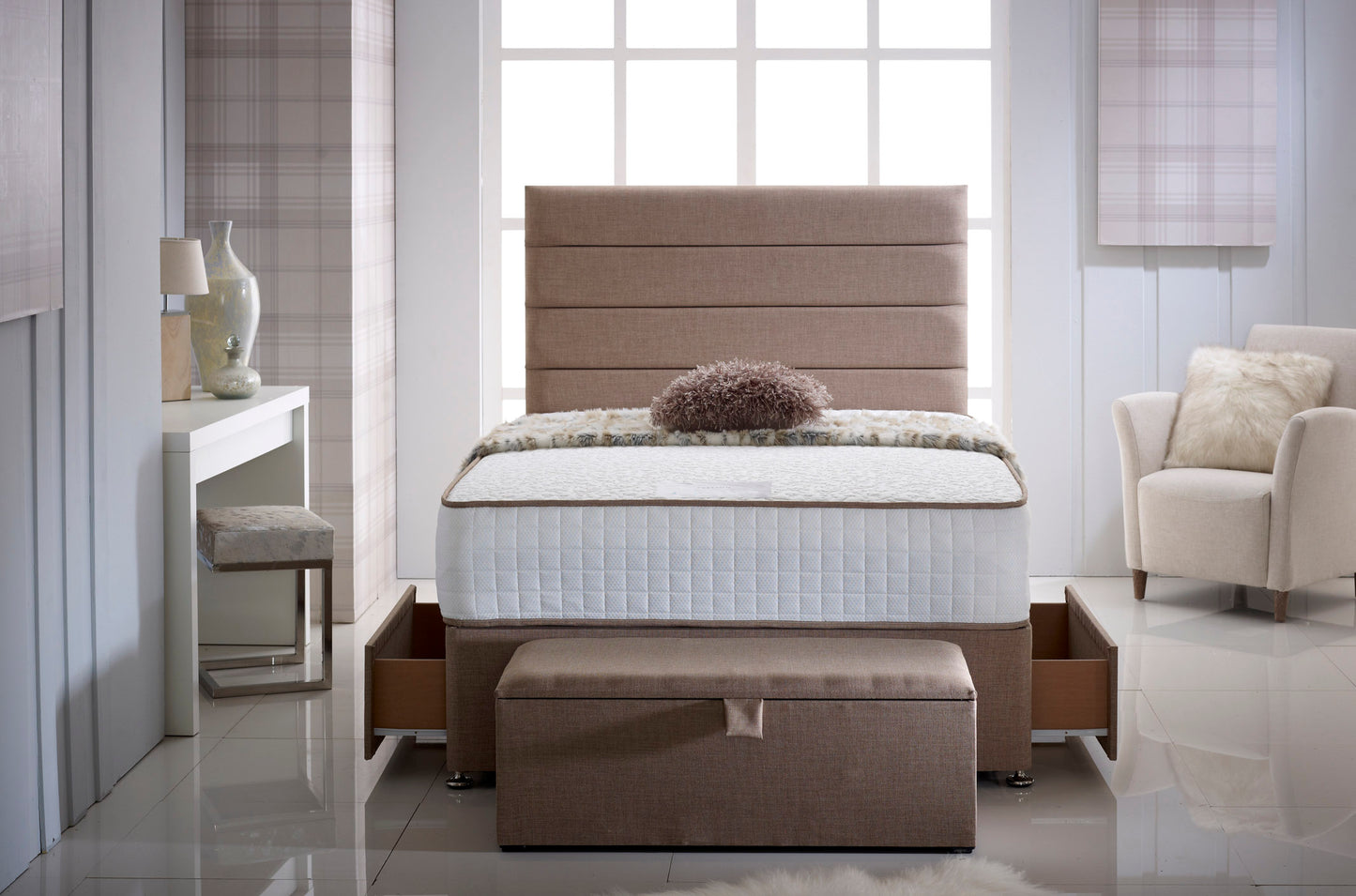 Horizon Divan With Headboard