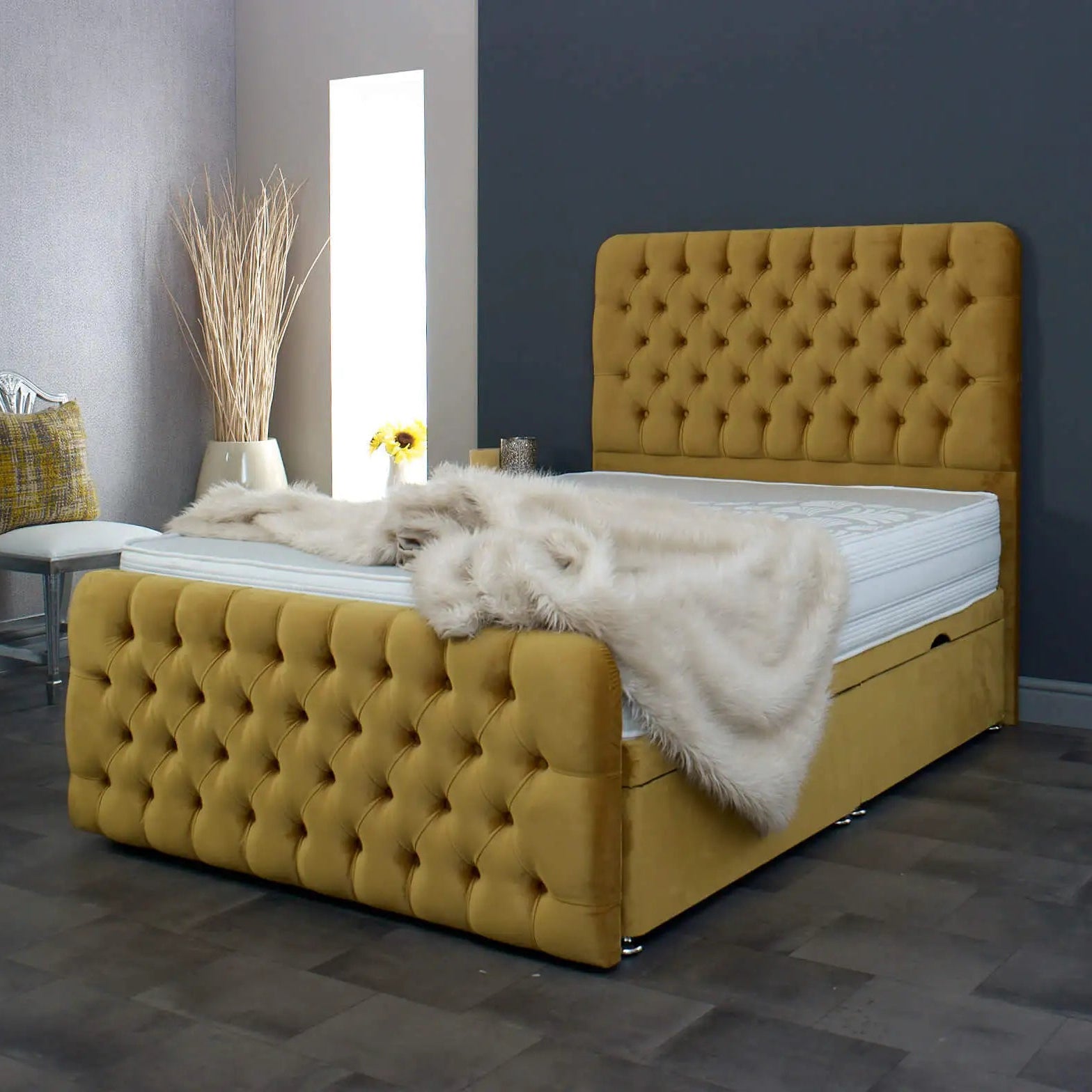 Colorado Side Lift Divan Ottoman Storage Bed