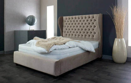 Trafford Wing Back Chesterfield Bed Frame